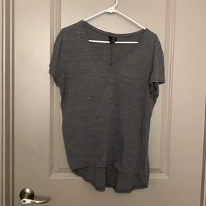 Simple Grey v neck for women